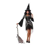 Atosa Cobweb Witch Costume Noir XS-S