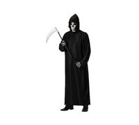ATOSA déguisement tunique ténébreux avec capuche noire homme adulte M