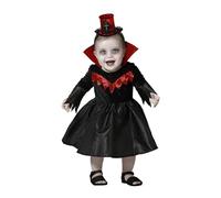 ATOSA déguisement vampire bébé fille robe noire 6 a 12 meses