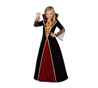 Atosa Déguisement Vampirea fille Robe longue rouge Taille 5-6 ans