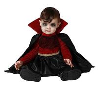 ATOSA déguisement vampire noir et rouge pour bébé fille 6 a 12 meses
