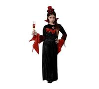 ATOSA déguisement vampire robe noire fille 10 a 12 años