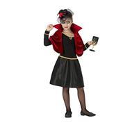 ATOSA déguisement vampiresse fille enfant noir 5 a 6 años