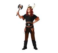 ATOSA | Déguisement Viking pour garçon | Devenez un véritable guerrier nordique | Comprend un t-shirt, un pantalon et une ceinture | Idéal pour le carnaval et les soirées à thème | 1-12 ans