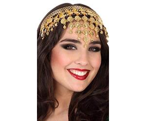ATOSA diadème arabe dorée