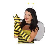 ATOSA gants abeille jaunes noires