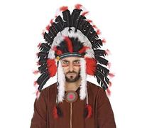 Atosa Grande Coiffe d'Indien à Plumes