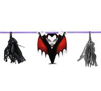 ATOSA guirlande papier violette dracula halloween 270 cm