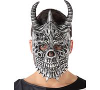 Atosa Halloween Masque en mousse noir Noir One Size