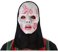 Atosa Halloween Masque en pvc Noir Noir One Size