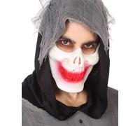 Atosa Halloween Pvc mask Grey Grey One Size