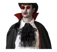 Atosa Jabot noir et Lunette Rouge Homme Vampire