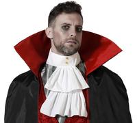 Atosa Jabot en tissu blanc