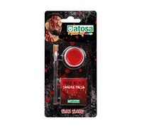 ATOSA kit maquillage cire halloween faux sang