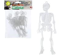 ATOSA lot 12 unités squelettes (5*16 cm) phosphorescents