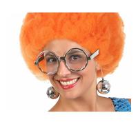 ATOSA lunettes argenté disco géantes