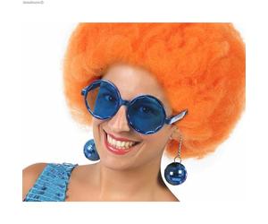 ATOSA lunettes bleu disco géantes