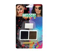 ATOSA maquillage halloween pirate trois couleurs
