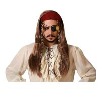 Atosa Perruque Chatain de Pirate