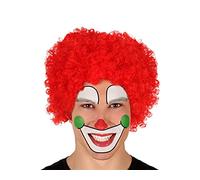 ATOSA perruque clown rouge