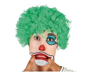 ATOSA perruque clown vert court