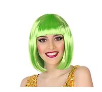 ATOSA perruque courte lisse verte