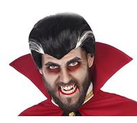 ATOSA perruque noire vampire halloween
