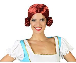 ATOSA perruque tyrolien rousse