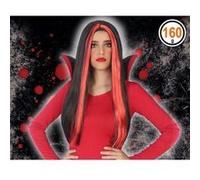 ATOSA - Perruque vampire Adultes Femmes - Rouge N/C G