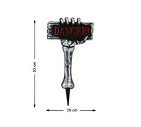 Atosa Piquet De Jardin ´danger´ 53x29 Cm