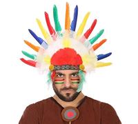 ATOSA ruban coiffe chief indien
