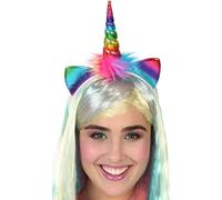ATOSA serre-tête corne licorne multicolore