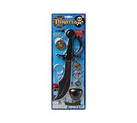ATOSA set pirate trésor épée noir