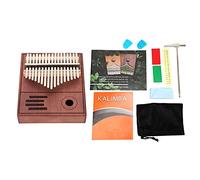 ATospdy 17 Key Kalimba Piano Portable Portable Mahogany Musical Musical Instrument Tout Anniversaire Gift For Music Lovers