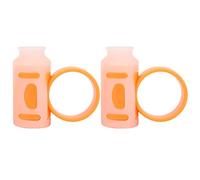 ATOSPdy Drum Stick Control Clip Anti Slip Rotating Auxiliary Tools for Drummers (Orange blanc)