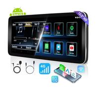 ATOTO 12,3" Autoradio Wireless CarPlay und Android Auto, Kompatibel mit Mercedes Benz C-Klasse W204 NTG4.0 Radio(2008-2010), Alle Originalfunktionen erhalten GPS, AI DriveChat, 4G LTE, Dual-Bluetooth