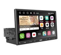 ATOTO Autoradio Android AI Double Din 10,1" QLED, 4 Go+32 Go, CarPlay/Android Auto sans Fil, 4 Options Internet, Double Bluetooth, Amp 4x29W, Égaliseur 36 Bandes, SCVC & LRV, Entrée HDMI, Suivi GPS