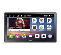 ATOTOEXCEL S8MS 7 Pouces Autoradio 2 DIN Android, LTE 4G intégré, CarPlay Android Auto sans Fil, 8-Core 4G+32G, WiFi/BT/USB Tethering, Double Bluetooth, Égaliseur 32 Bandes, DSP, Suivi GPS, S8G2C74MS