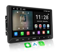 ATOTOZONE A5L 2+32GB 10.1" Android Autoradio 2 Din, CarPlay&Android Auto sans Fil, Écran Tactile Autoradio Car Play Voiture, Partage Internet Wi-FI/Bluetooth/USB, MirrorLink, DSP/FM/RDS/GPS/SWC/AI