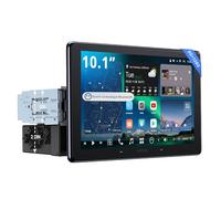 ATOTOZONE X10 Autoradio Android 10.1" QLED,Écran Flottant 1 DIN & 2 DIN,Agent IA & Vision IA,LiveView à Distance, Alerte Golden Hour, 4G LTE, 8G+128G, Audio 7.1.2 CH, CarPlay & Android Auto sans Fil