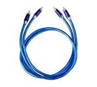 ATOULE 1 paire de câbles stéréo Occ plaqué argent haute performance haut de gamme Hi-Fi câble d'interconnexion (3 mètres)
