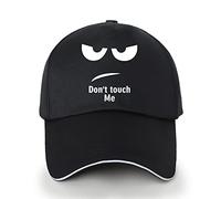 ATOurDealss Casquette de baseball athlétique pour homme - Casquette de baseball unie pour homme - Casquette classique réglable à 6 panneaux - Sport décontracté - Visière pare-soleil, Don't Touch Me,