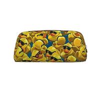 ATOurDealss Jolie trousse à crayons colorée avec motif teckel pour l'école, l'étudiant, la monnaie, le maquillage, le bureau, l'université, la papeterie avec fermeture éclair pour adolescent, garçon