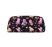ATOurDealss Jolie trousse à crayons colorée avec motif teckel pour l'école, l'étudiant, la monnaie, le maquillage, le bureau, l'université, la papeterie avec fermeture éclair pour adolescent, garçon
