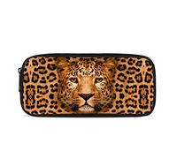 ATOurDealss Trousse à crayons de grande capacité pour enfants, motif guépard, pour garçons et adolescents, Guépard animal, Taille unique, Trousse à crayons