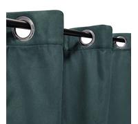 Atout Ciel Rideau suédine Thermique doublé Polaire 140x240cm prêt a Poser, Vert