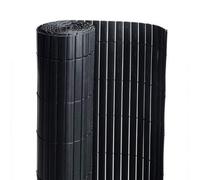 Atout Loisir Canisse en PVC Noir - 90% d'occultation, Long 12 m, Hauteur 1 m