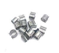 ATOUTLOISIR - Lot de 10 Clips Diamètre 40mm - pour Serre Et Tunnel INOX - Fixation INOX pour Arceau Et Tubes en 40mm - Accessoires Bâche De Serres Cultures Et Semis