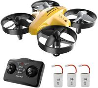 Atoyx Mini Drone Enfants Et Débutants,Drone Jouet Télécommandé Avec Retournement 3d, Vol Stationnaire Automatique,Mode Sans Tête, 2 Batteries,Cadeau Pour Garçons Et Filles (Bleu)-Marque Générale Bleu