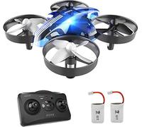 ATOYX Mini Drone Enfants et débutants,Drone Jouet Télécommandé avec retournement 3D, vol stationnaire automatique,Mode sans tête, 2 Batteries,Cadeau pour garçons et filles (Bleu)